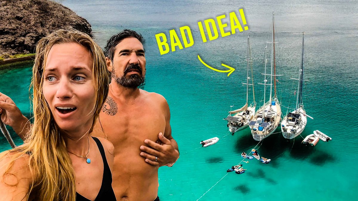 Sailing to a remote Paradise for the 4th of July! SV Delos Sailing Ep