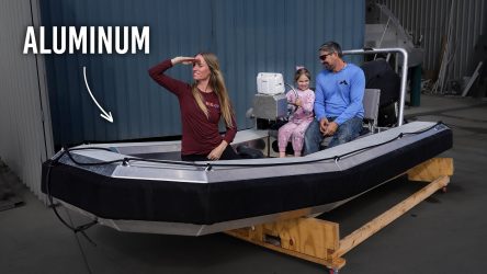 The Last Dinghy We’ll Ever Buy?  Aluminum Catamaran Build Pt. 82