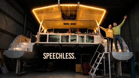 CANNOT Believe How GOOD It Looks 🥹 Aluminum Catamaran Build Pt. 81