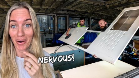 Fit or FAIL 🫣 Building Our Own Aluminum Catamaran Pt. 85